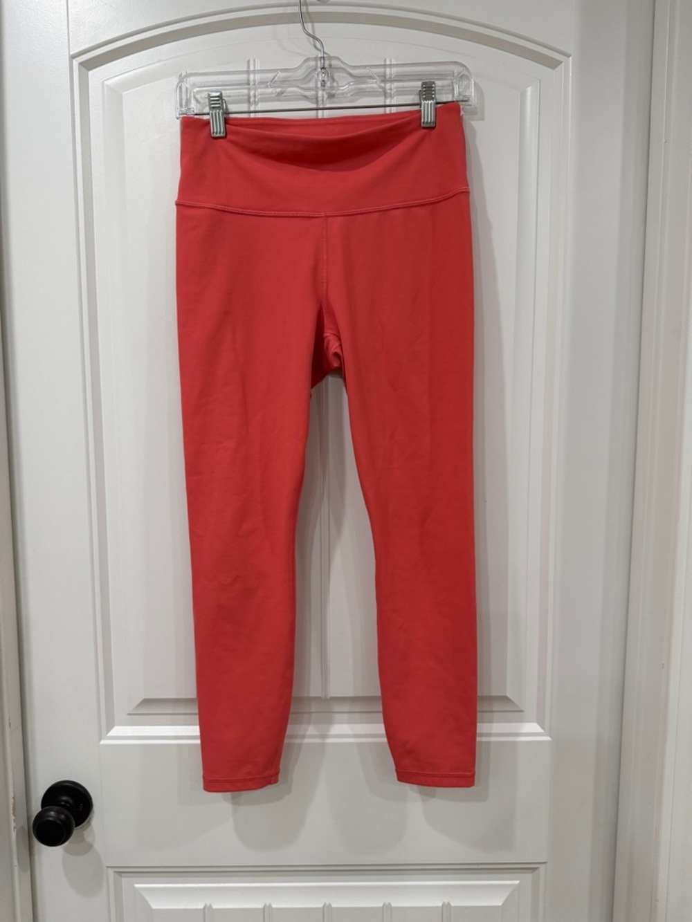 NWOT Athleta 7/8 Elation Tight Coral High-Rise Leggings - Picture 2 of 5